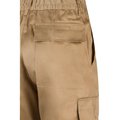 Pantalón multibolsillos de sarga