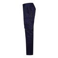 Pantalón sarga multibolsillos bicolor