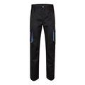Pantalón sarga multibolsillos bicolor