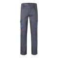 Pantalón sarga multibolsillos bicolor