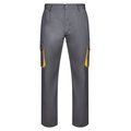 Pantalón sarga multibolsillos bicolor