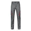 Pantalón sarga multibolsillos bicolor