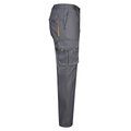 Pantalón sarga multibolsillos bicolor