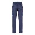 Pantalón sarga multibolsillos bicolor
