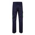 Pantalón sarga multibolsillos bicolor