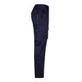 Pantalón sarga multibolsillos bicolor