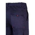 Pantalón sarga multibolsillos bicolor