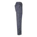 Pantalón sarga multibolsillos bicolor