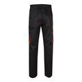 Pantalón sarga multibolsillos bicolor