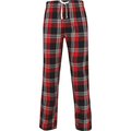 Pantalón Tartán de algodón para hombre Red / Navy Check Xs