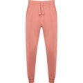 Pantalón Unisex Bajo con Puño y Cintura Elástica NARANJA CLAY L