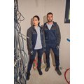 Pantalones cargo de felpa