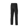 Pantalones hombre con bolsillo cargo Black 40 UK