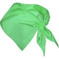 Pañuelo festero de tela fina Verde Irish UNICA