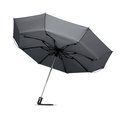 Paraguas cromado de 23 pulgadas plegable y reversible
