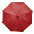 Paraguas de Paseo 104cm Mango Madera Rojo