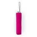 Paraguas plegable de apertura manual Fucsia Talla Única Adulto