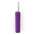 Paraguas plegable de apertura manual Morado Talla Única Adulto
