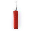 Paraguas plegable de apertura manual Rojo Talla Única Adulto