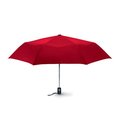 Paraguas plegable poliester 190t Rojo