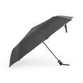 Paraguas Plegable RPET 100cm Vivo Reflectante Negro
