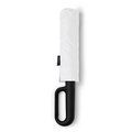 Paraguas plegable con sistema antiventisca Blanco Talla Única Adulto