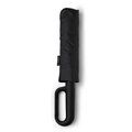 Paraguas plegable con sistema antiventisca Negro Talla Única Adulto