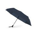 Paraguas en pongee plegable con apertura automática Marino