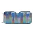 Parasol Coche Plegable 2mm Espuma Plata Mate