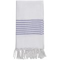 Pareo foulard rayas azul