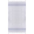 Pareo foulard rayas azul