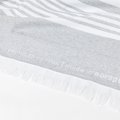 Pareo Toalla Gris/Blanco 150x80cm