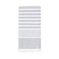 Pareo Toalla Gris/Blanco 150x80cm