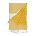 Pareo Toalla Rizo Ligero 90x180 Amarillo