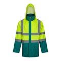 Parka 4 en 1 con cremallera y gorro oculto