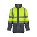 Parka 4 en 1 con cremallera y gorro oculto
