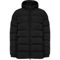 Parka acolchada Capucha fija con visera