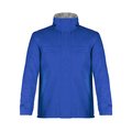 Parka acolchada impermeable con capucha Azul L