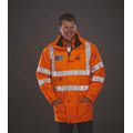 Parka alta visibilidad impermeable