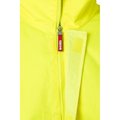 Parka con bandas reflectantes y capucha