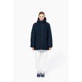 Parka con capucha y tejido hidrófugo