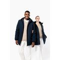 Parka con capucha y tejido hidrófugo