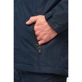 Parka impermeable con capucha y forro polar