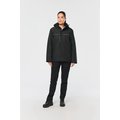 Parka impermeable con capucha y forro polar