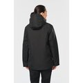 Parka impermeable con capucha y forro polar