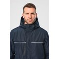 Parka impermeable con capucha y forro polar