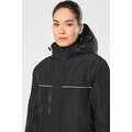 Parka impermeable con capucha y forro polar