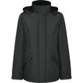 Parka impermeable para mujer Plomo Oscuro M