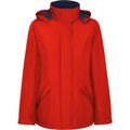Parka impermeable para mujer Rojo Xl