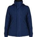 Parka mujer impermeable con capucha y bolsillos Marino S